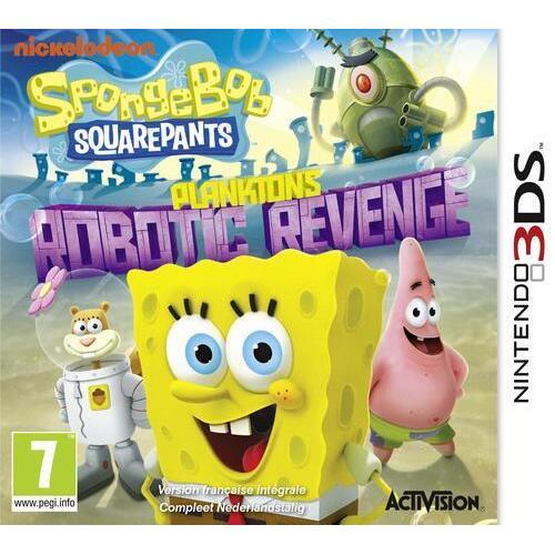 Spongebob squarepants plankton's shop robotic revenge 3ds