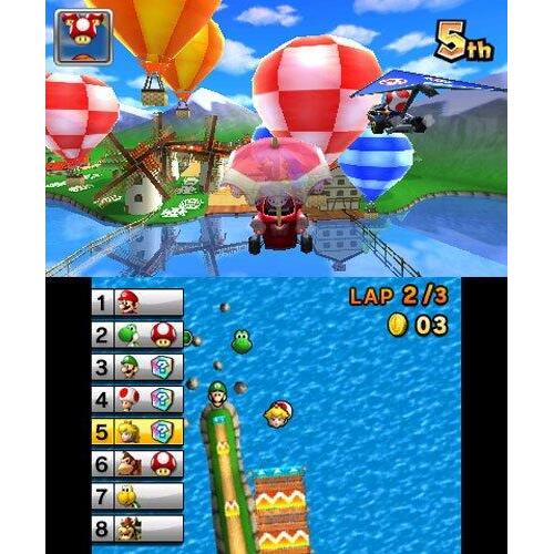 Mario kart 3ds sales game